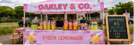 Oakley & Co. pop-up stall concept