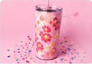 Cherries and Bows 20oz tumbler